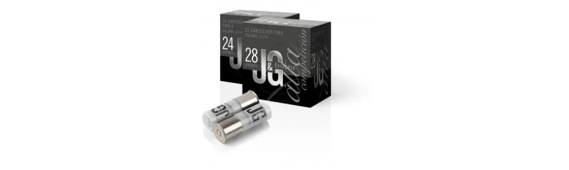 Cartuchos JG Tipo 4 Alta Competición, 28g perdigón 7,5